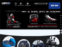 Tablet Screenshot of oceanhockey.com